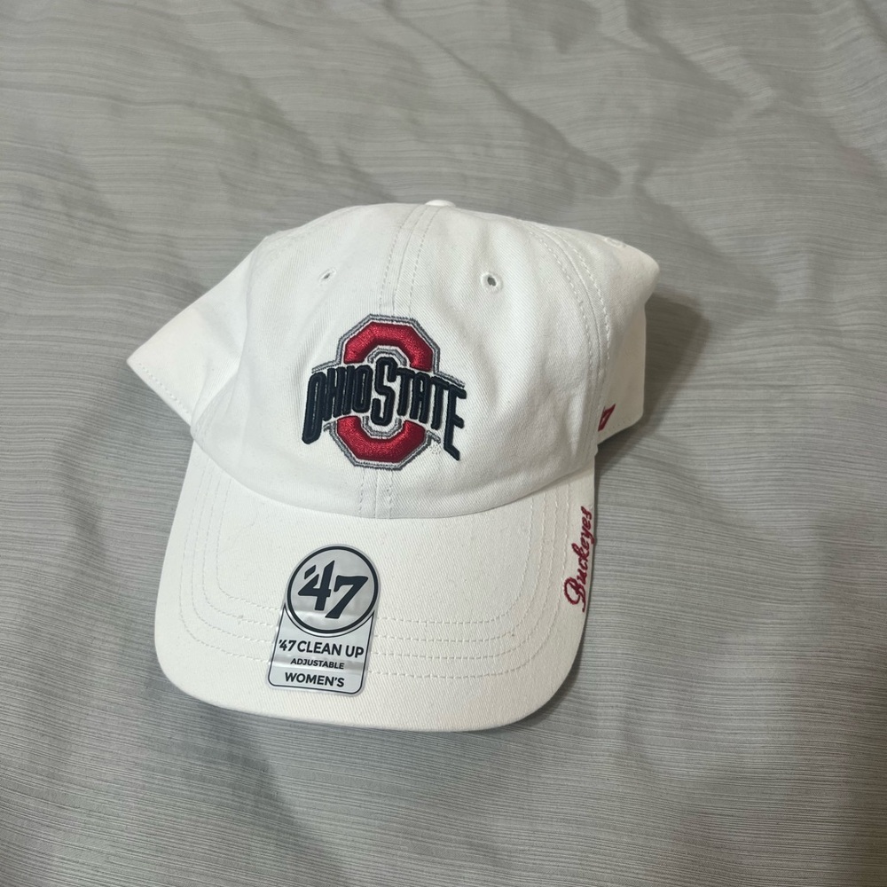 47 Brand White Ohio State Women's Hat